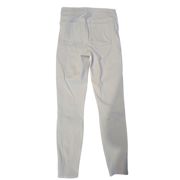 SPANX SKINNY LEG WHITE BELLY COMPRESSION JEANS. SIZE SMALL. - Picture 2 of 9